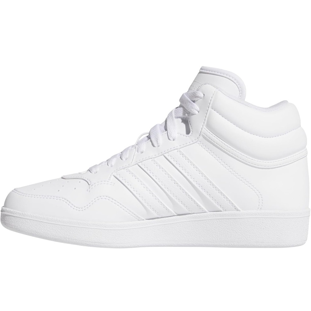 Adidas White High-Top Athletic Shoes